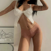 Sexy Low-Waist Comfortable Underwear Lace Panties - Dorina Fashion